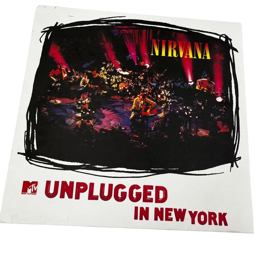 Nirvana MTV Unplugged in New York Vinyl LP Geffen Records